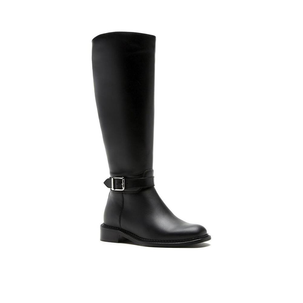 La Canadienne Women's Black Stevie Leather Boots - Size 6.5
